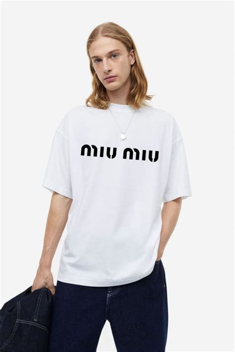 miu miu oversized shirt|michael miu shirt.